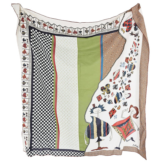 SOFT NEST   -   135x135 cm cotton pareo/shawl