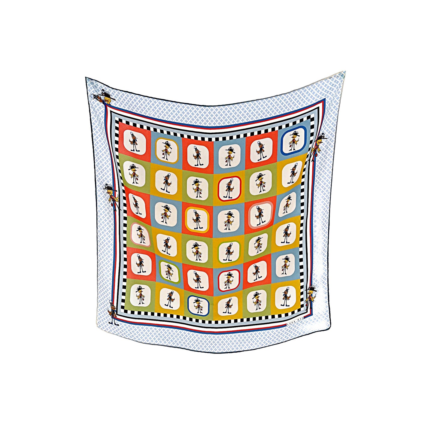 FIGGY POP - 65x65 cm silk scarf