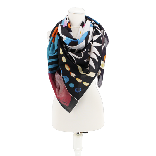 BARELOOM   -   135x135 cm cotton pareo/shawl