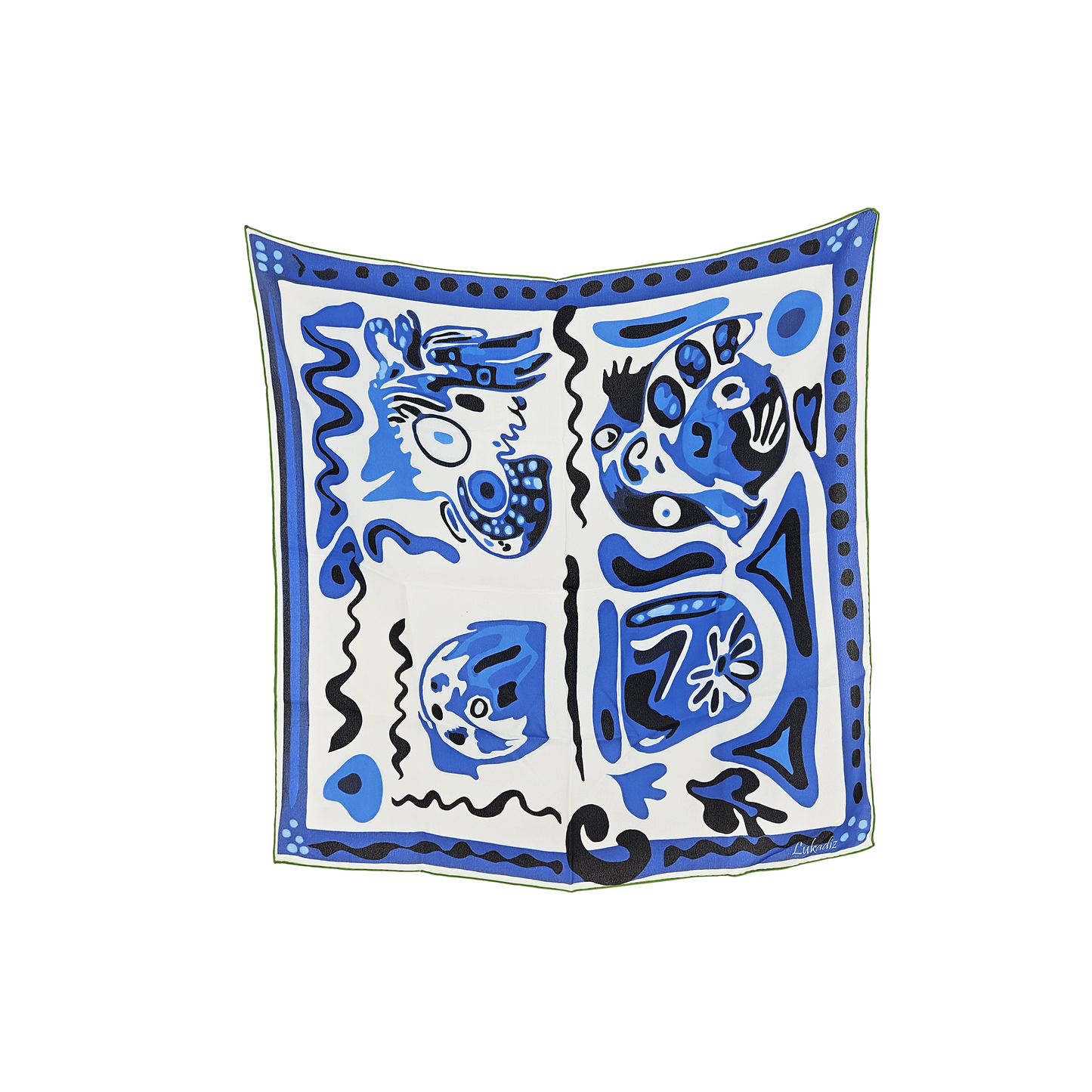 SERICA TOUCH   -   65x65 cm silk scarf