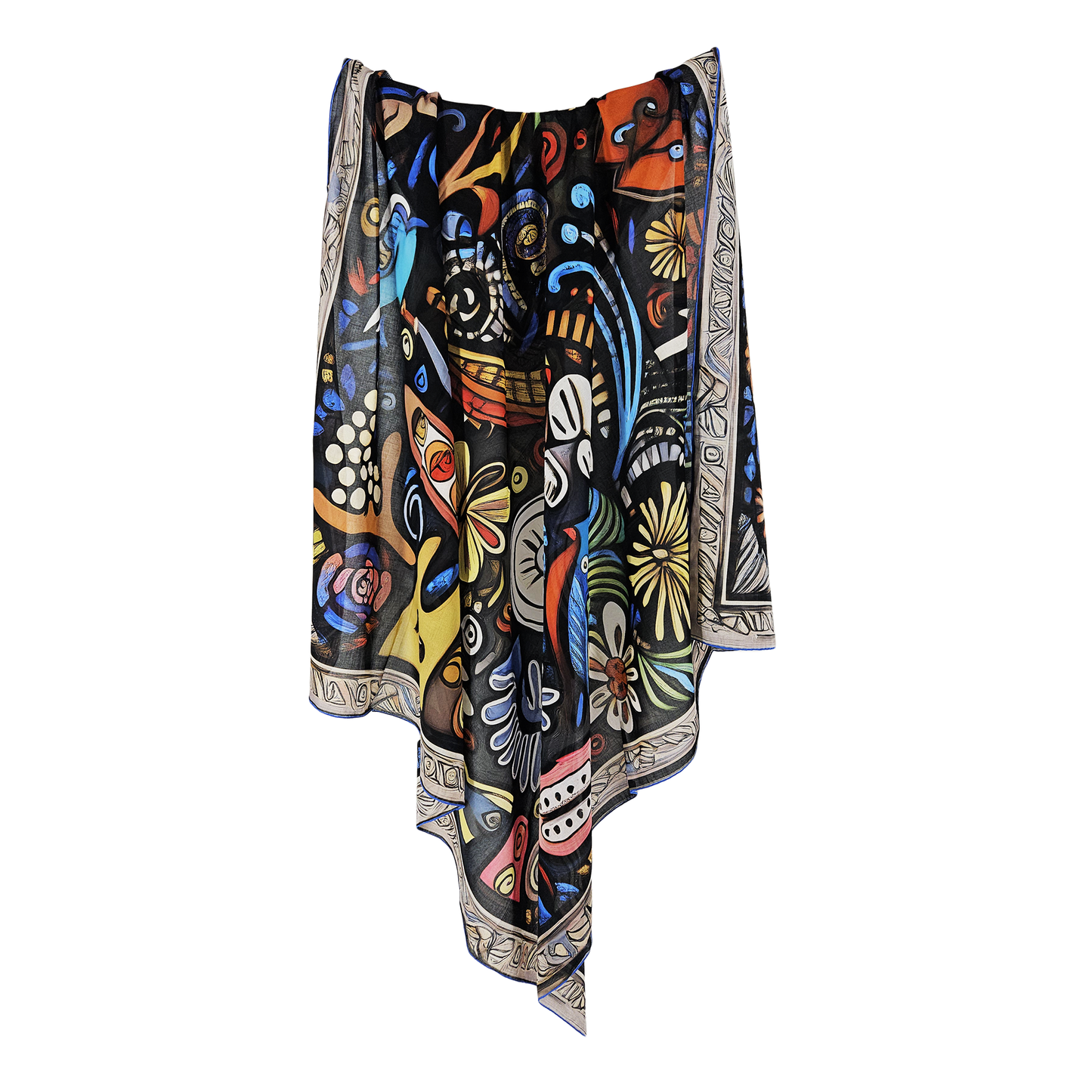 DAILYNEST   -   135x135 cm cotton pareo/shawl