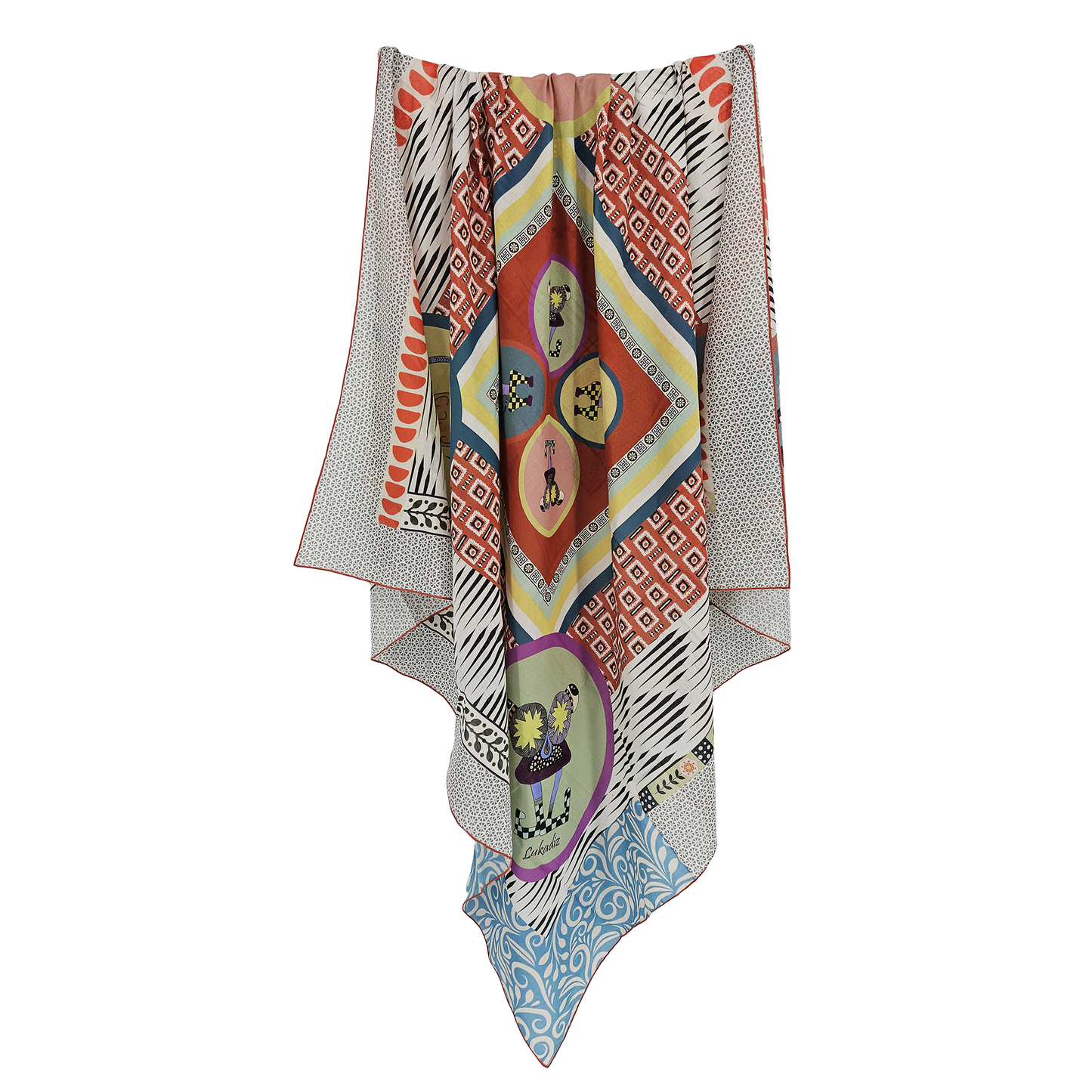 LOOMA   -   135x135 cm cotton pareo/shawl