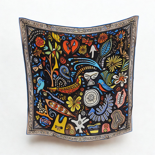 DAILYNEST  -   65x65 cm silk scarf