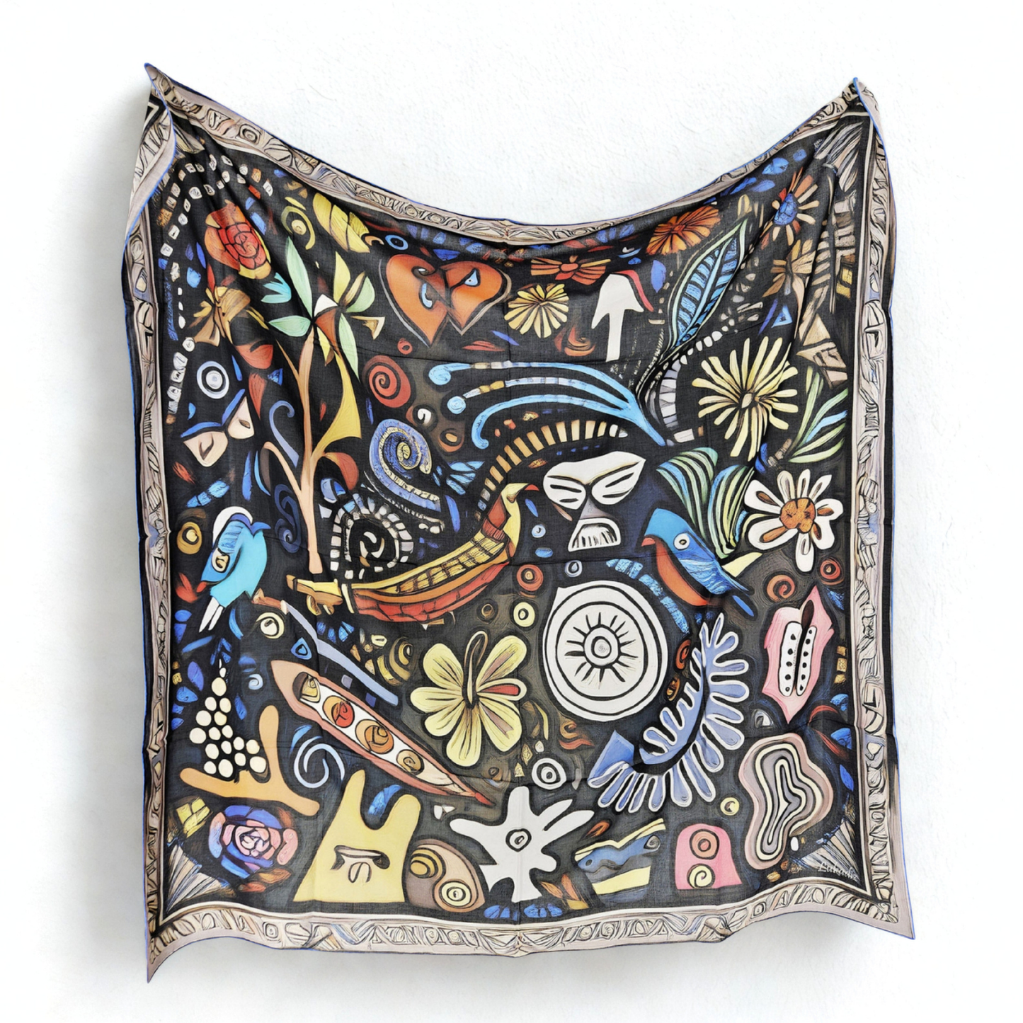 DAILYNEST   -   135x135 cm cotton pareo/shawl